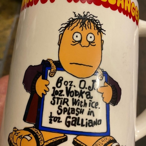 VINTAGE HARVEY WALLBANGER coffee mug - Picture 3 of 7